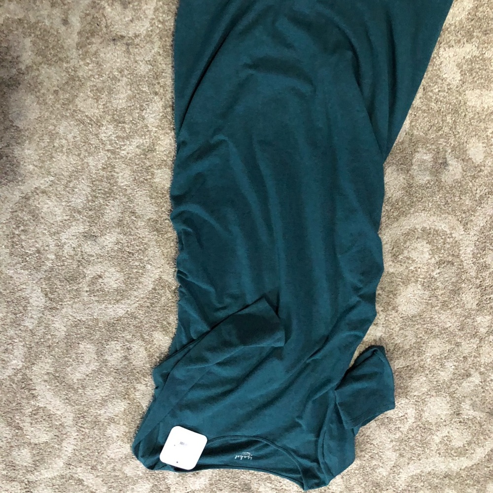 Long sleeve maternity dress